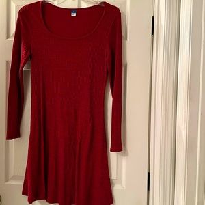 Old navy red dress size M